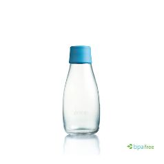 La Botella de vidrio reusable para agua Retap 03L es rellenable