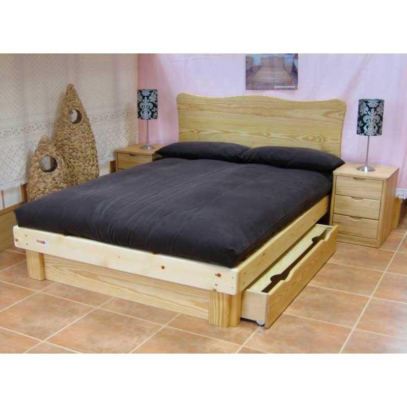 cama láminas cama madera