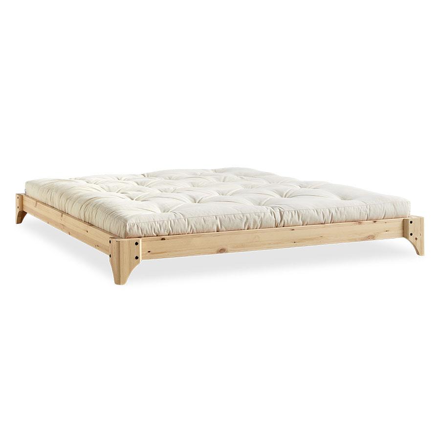 Bodegón cama de madera natural Elan