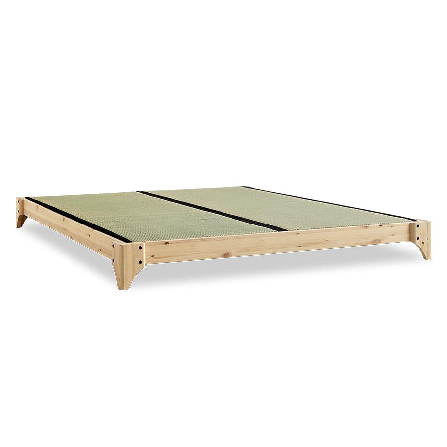 Somier y tatami cama de madera Elan