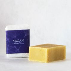 Jabón natural de argán y pepita de uva