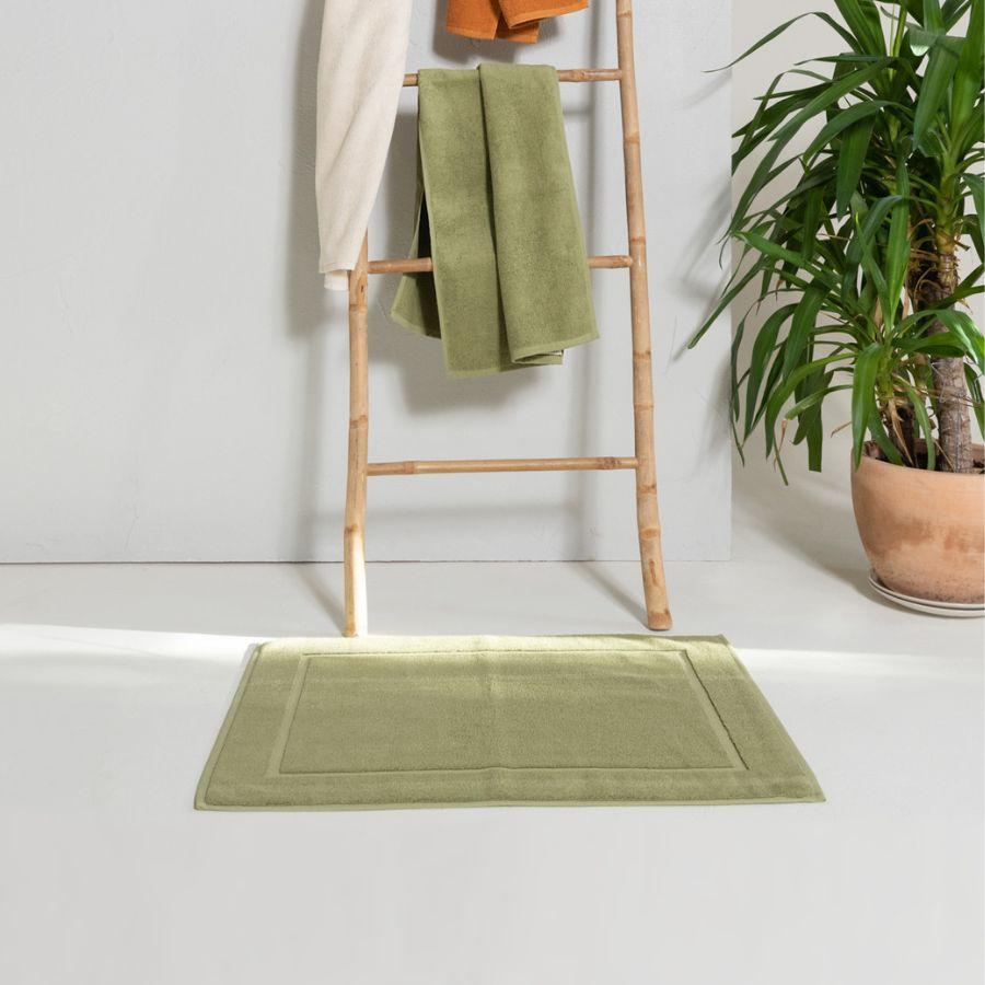  Alfombra de baño Orlando verde