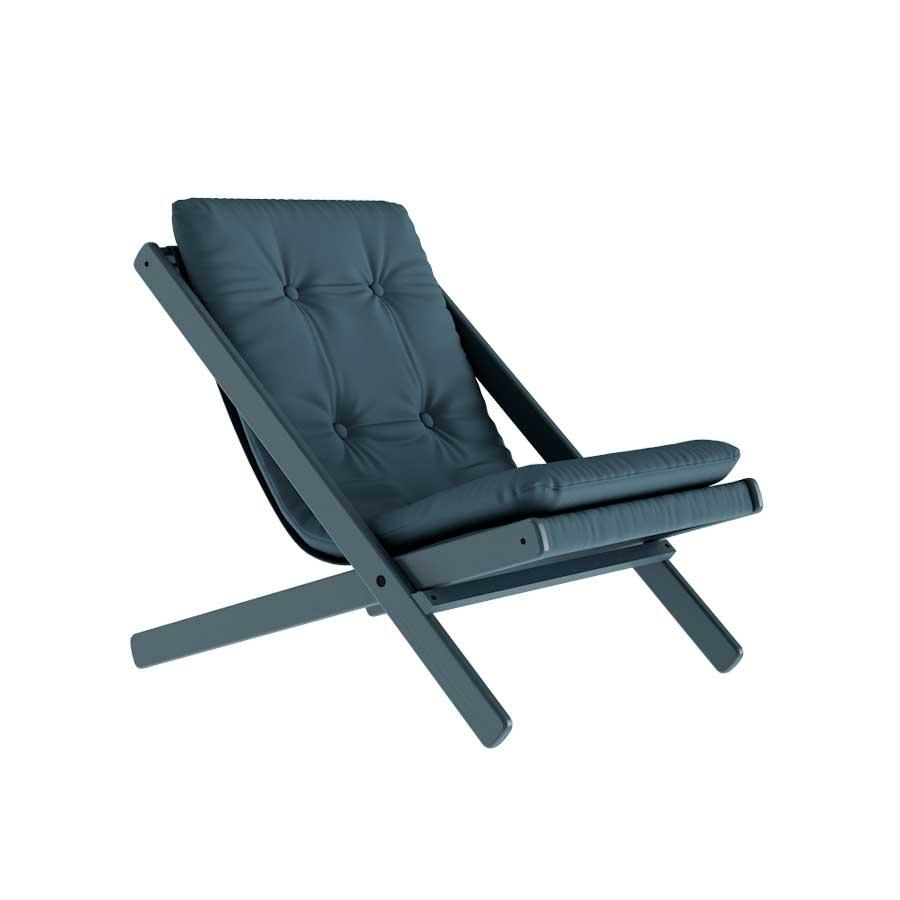 Silla plegable Boogie azul