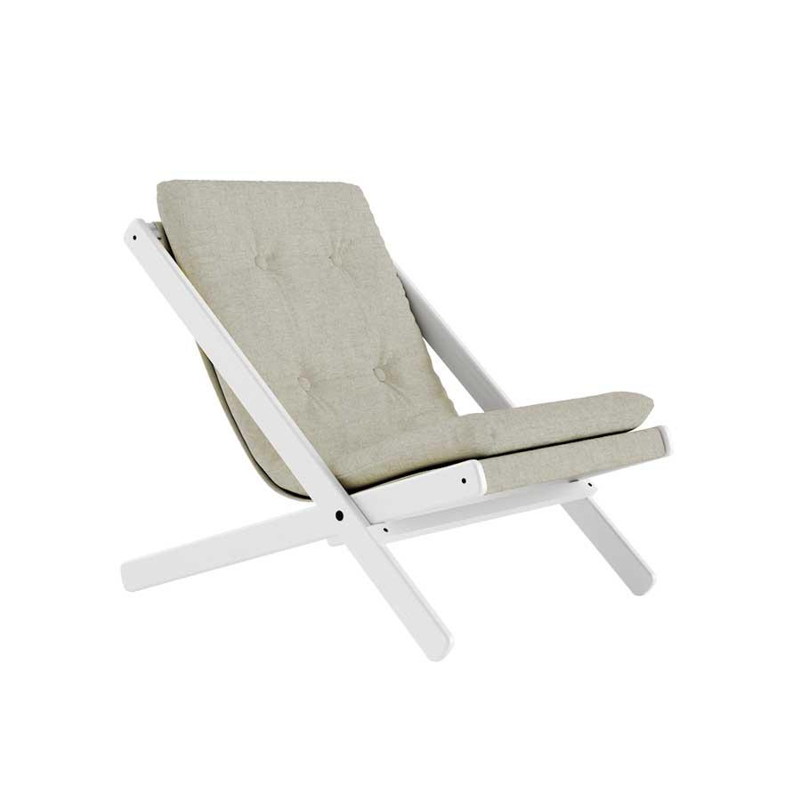 Silla Plegable Boogie Blanca