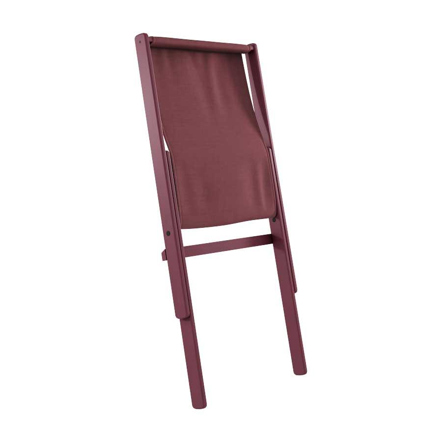 Silla plegable Boogie burdeos