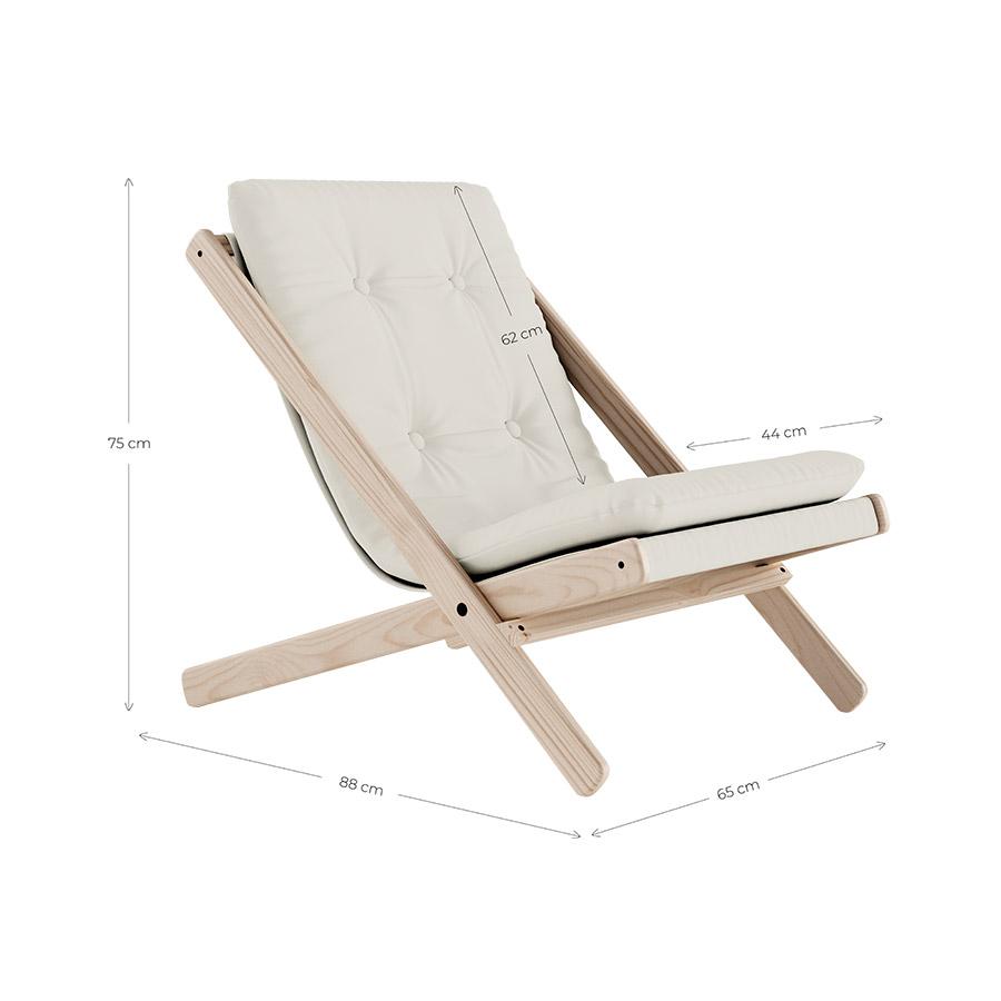 Silla Plegable Boogie Natural