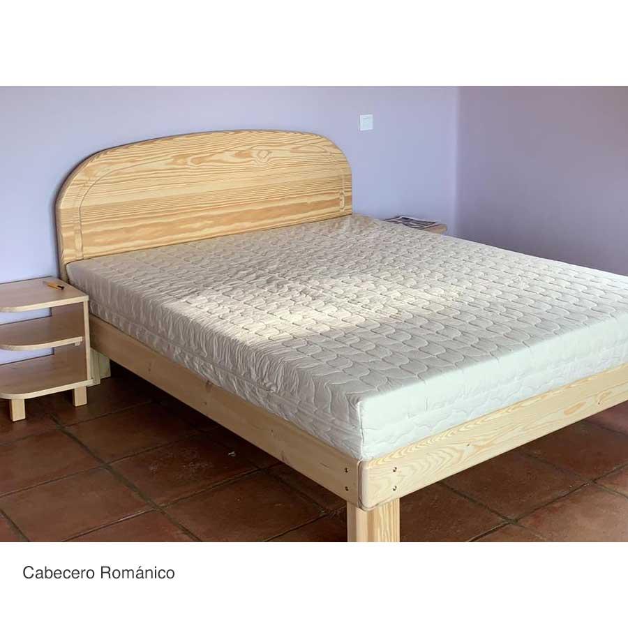 Cama Somier madera Fustaforma con arcón abatible