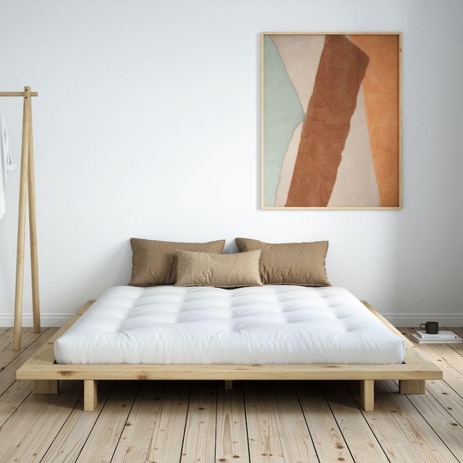 Cama Japan de Madera Natural