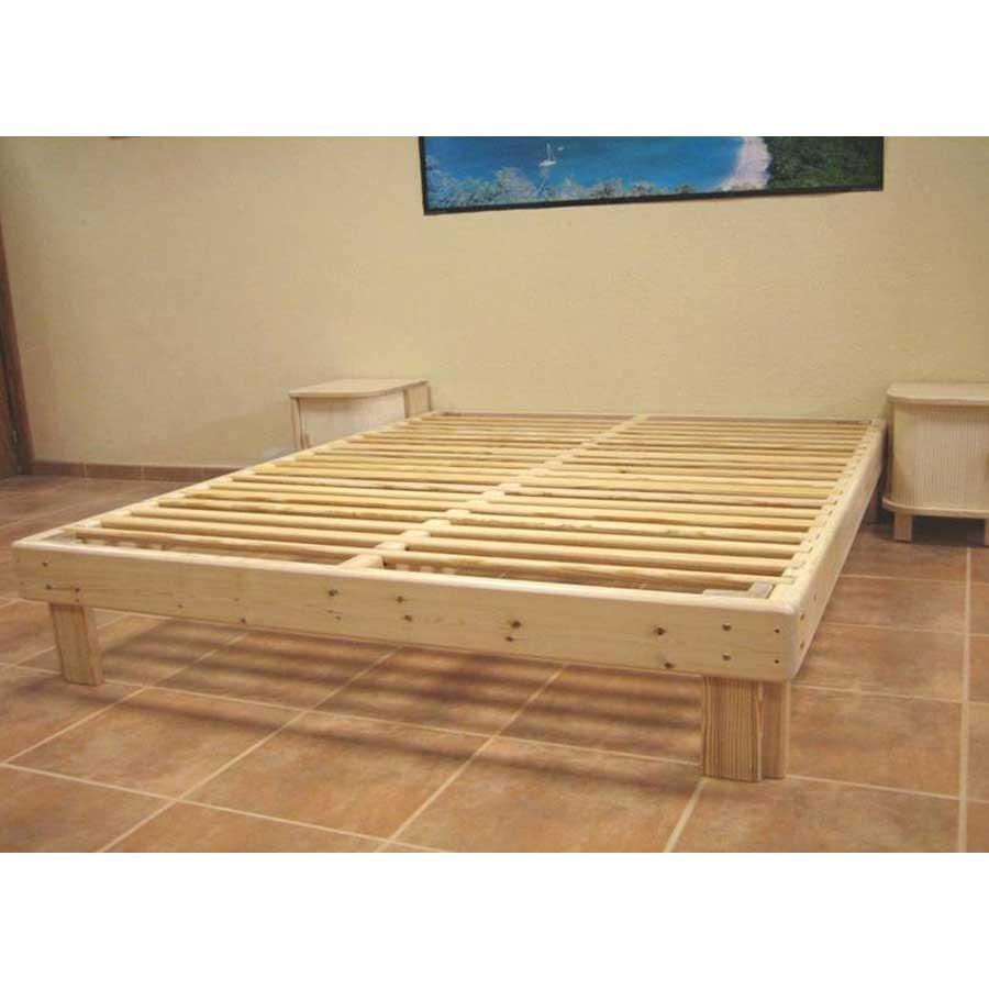 Cama Somier madera Fustaforma