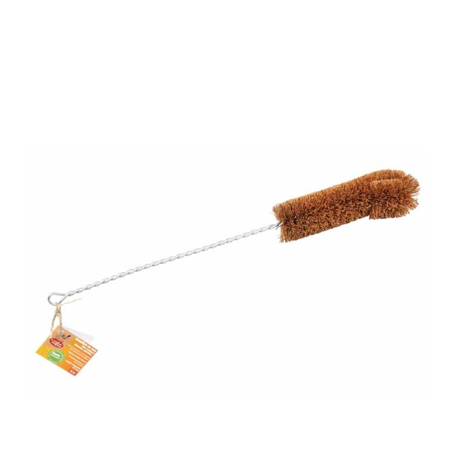 Cepillo de coco Ecolis | Cepillo natural para limpiar botellas