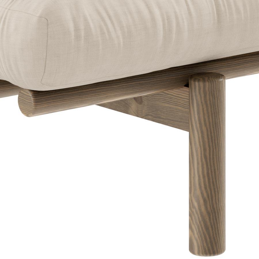 Divan cama Pace madera oscura