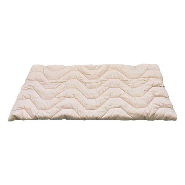 Funda acolchada de algodón natural para almohadas