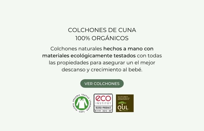 colchon ecologico cuna materiales naturales certificados organico