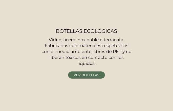 botellas reutilizables vidrio ecologicas