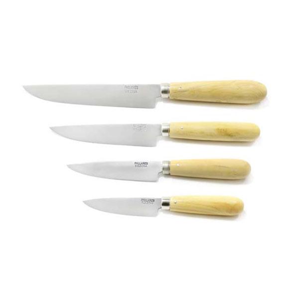 Pack de cuchillos fabricado en acero de carbono