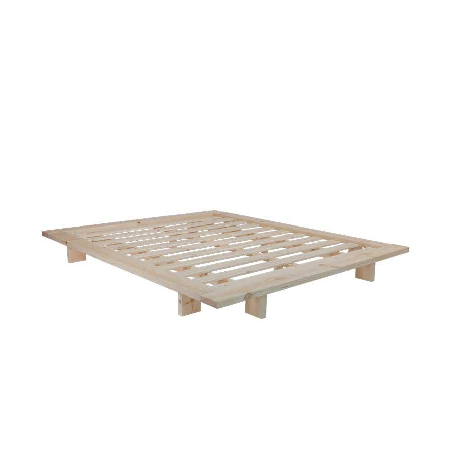 Cama Japan de Madera Natural