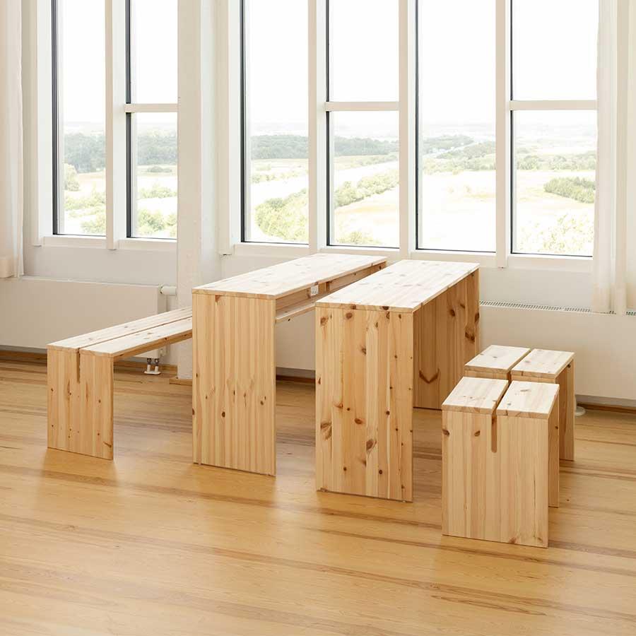 Banco de madera Join-in