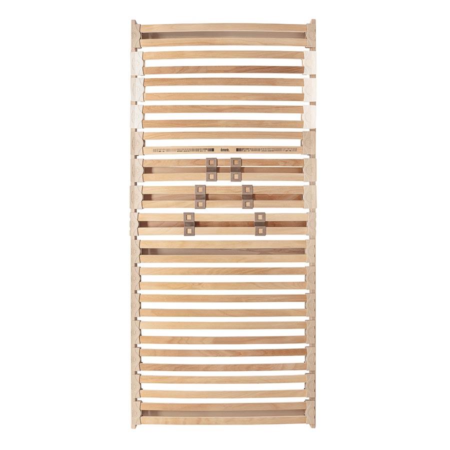 Somier Ecológico de madera Lordosis Fijo 