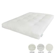 Futón de látex y algodón