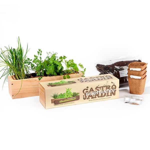 El Kit de siembra Gastrojardín es perfecto para tu cocina, tu oficina o cualquier rincón soleado de la casa.