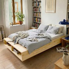 Cama Merge individual natural