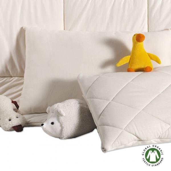 Funda de almohada para bebés 100% Algodón Orgánico 40x60 cm