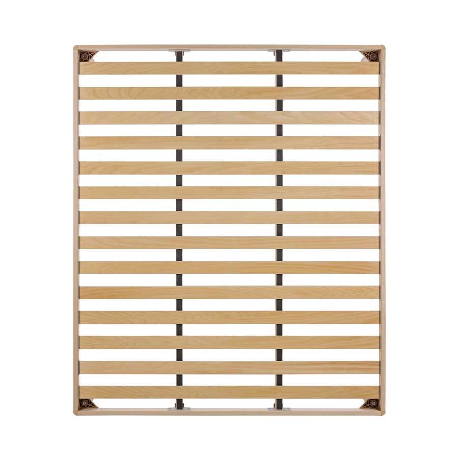 Somier de madera Natural Doble