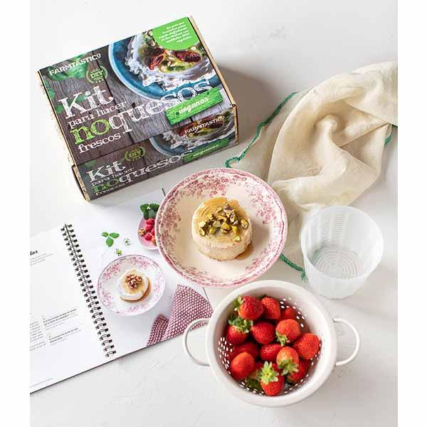 Kit para hacer quesos veganos