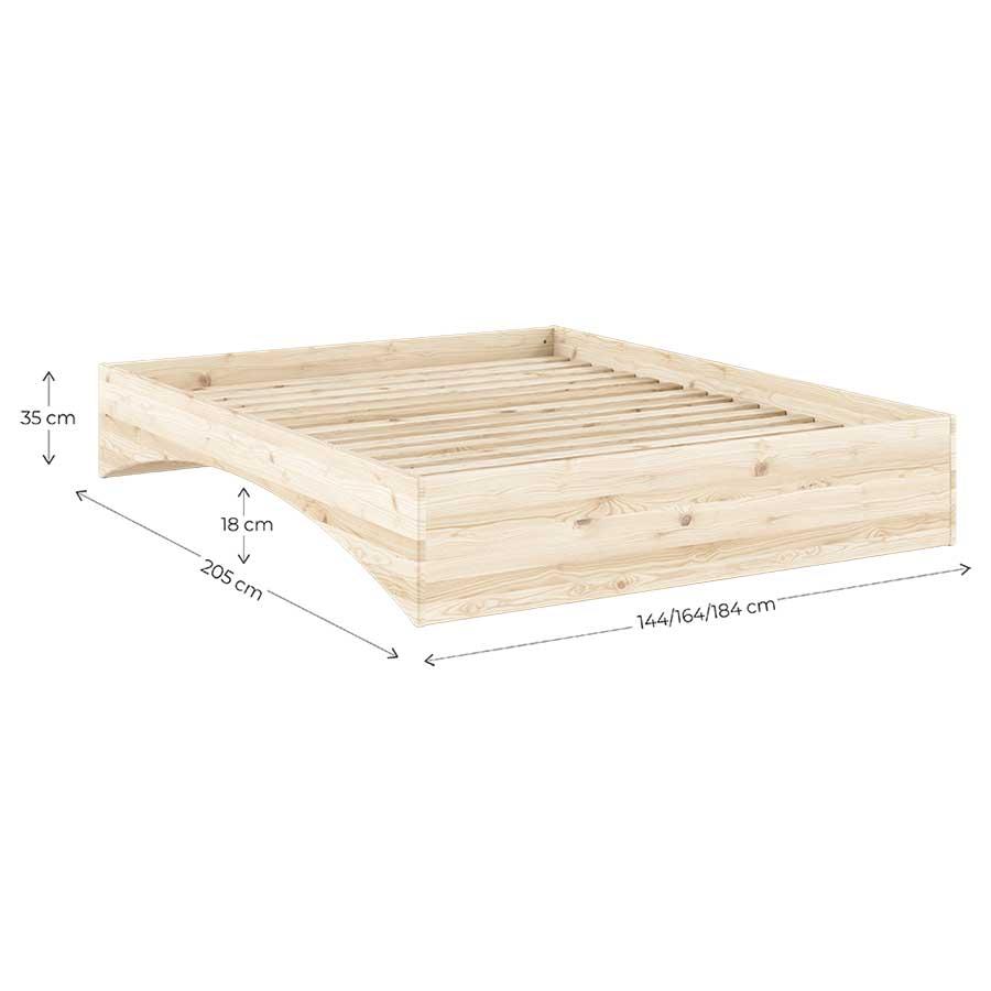 Cama de madera Orbit