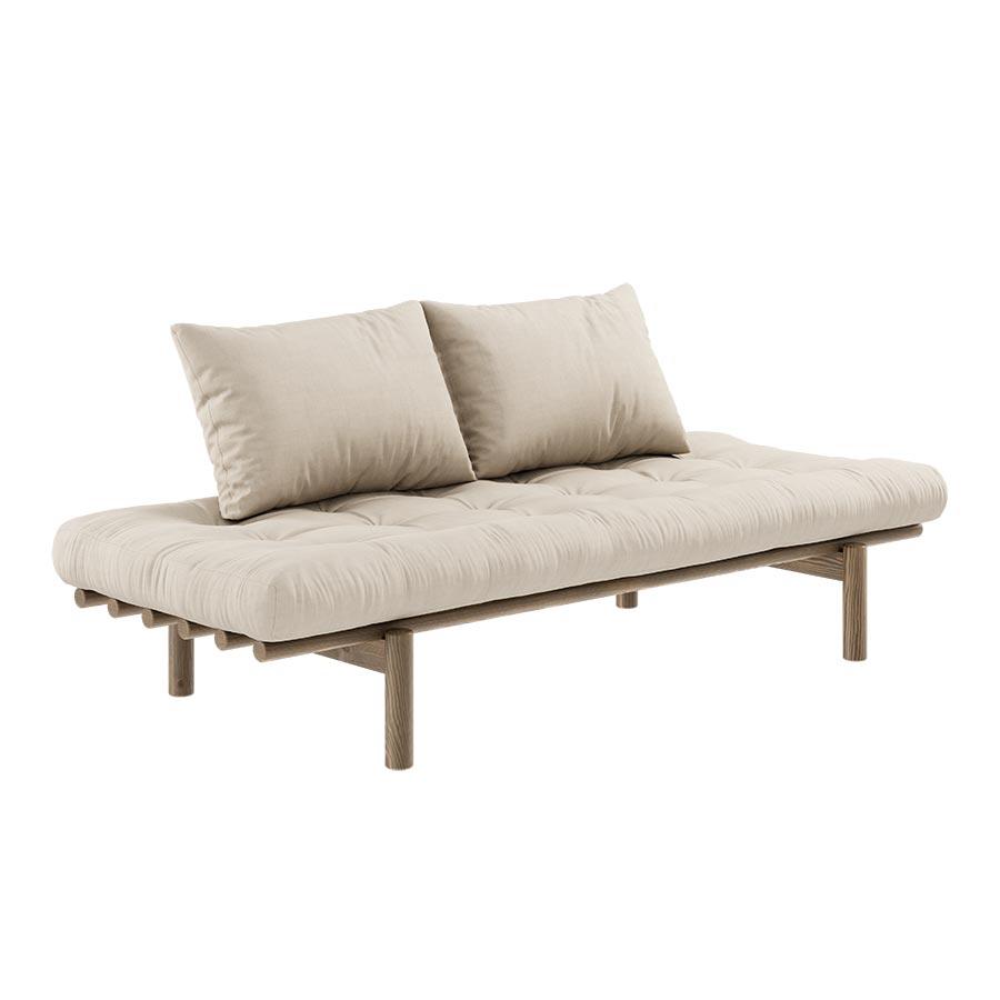 Divan cama Pace madera oscura