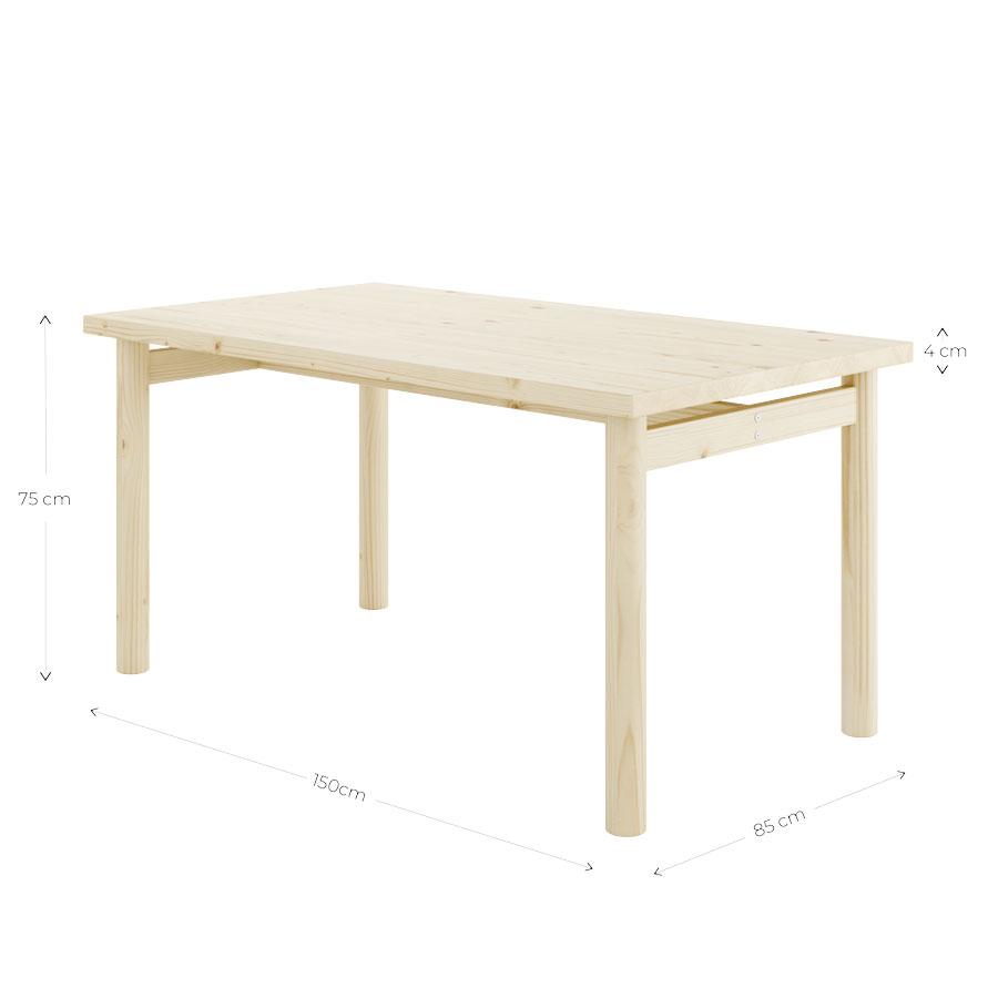 Mesa de madera Pace
