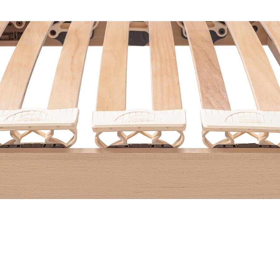 Somier Ecológico de madera Lordosis Fijo 