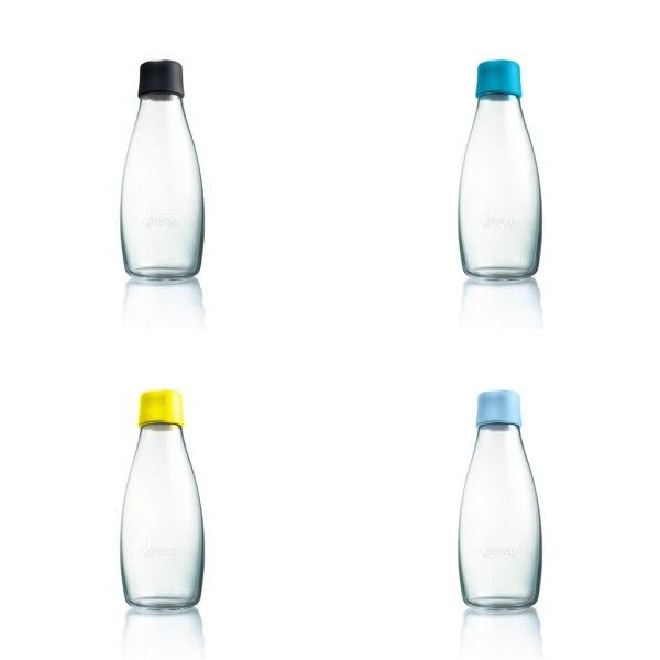 Las botellas de agua de cristal que necesitas para beber sano en tu día a  día