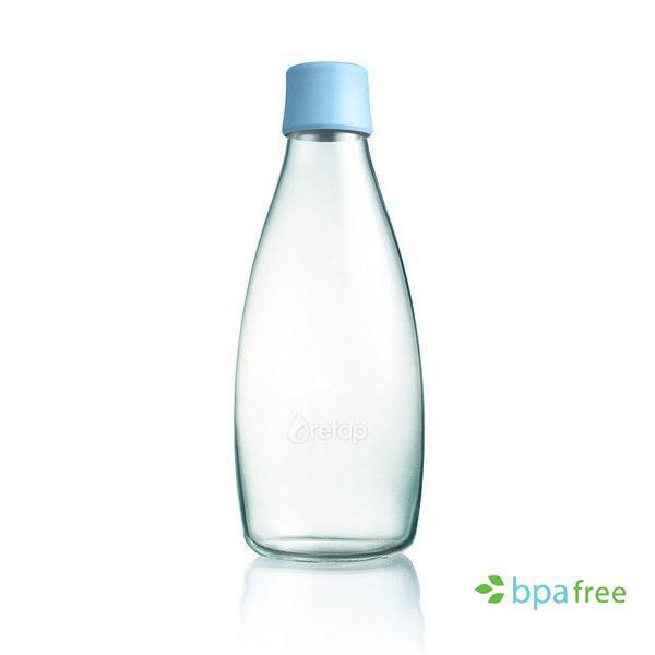 Botella de agua reutilizable y solidaria