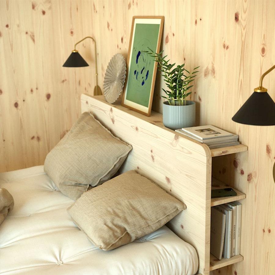 Cama de madera Retreat