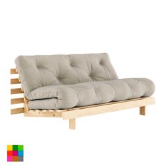 El sofá cama Roots 160 doble es un cómodo sofá de diseño limpio, acogedor, confortable y de estructura sólida. Puedes usarlo en tres posiciones diferentes.