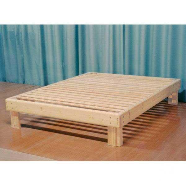 Cama somier de madera de haya Fustaforma