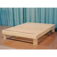 Cama somier de madera de haya sostenible FSC de Fustaforma